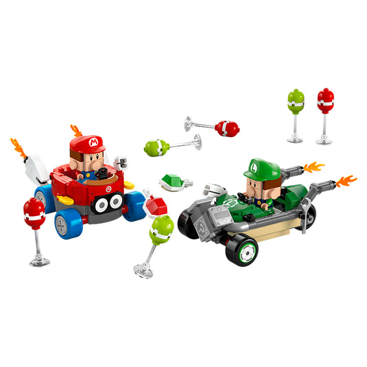 lego mario kart baby mario vs baby luigi main