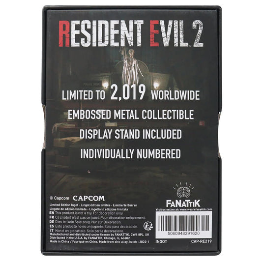 Resident Evil 2 - Limited Edition Ingot - Leon Kennedy