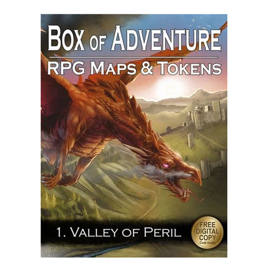 Loke Battle Mats' Box of Adventure – Valley of Peril - Maps