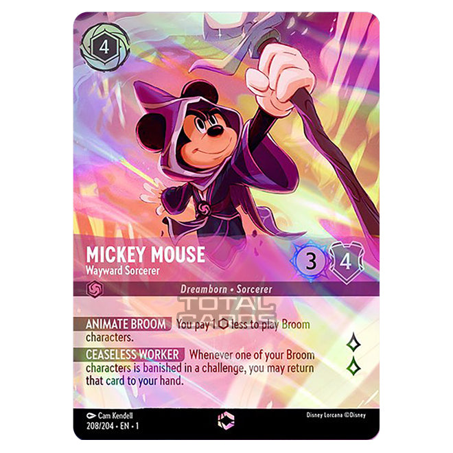 Lorcana - The First Chapter - Mickey Mouse - Wayward Sorcerer (Enchant Lorcana - The First Chapter - Mickey Mouse - Wayward Sorcerer (Enchant