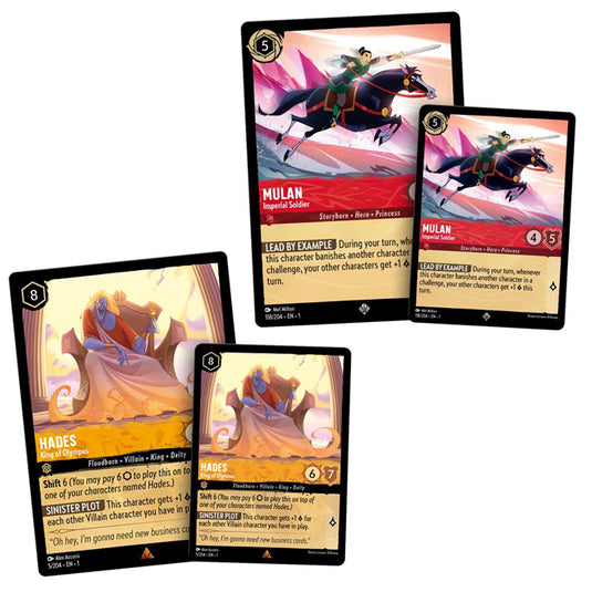Lorcana - The First Chapter - Gift Set - Mulan & Hades