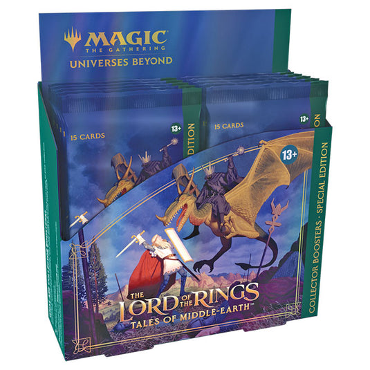 Magic the Gathering - The Lord of the Rings - Tales of Middle-Earth - Special Edition - Collector Booster Box (12 Packs)