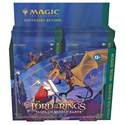 Magic the Gathering - The Lord of the Rings - Tales of Middle-Earth - Special Edition - Collector Booster Box (12 Packs)