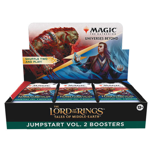 Magic the Gathering - The Lord of the Rings - Tales of Middle-Earth - Jumpstart Vol. 2 Booster Box (18 Packs)
