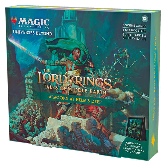 Magic the Gathering - The Lord of the Rings - Tales of Middle-Earth - Scene Box - Aragorn at Helms Deep