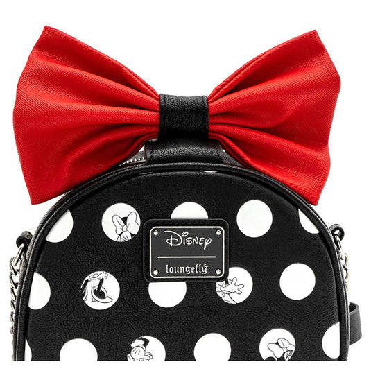 Loungefly - Minnie Polka Big Red Bow Crossbody Bag