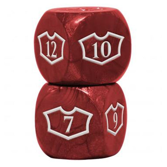UP - Magic: The Gathering - Deluxe Loyalty 22mm Dice Set - Mountain