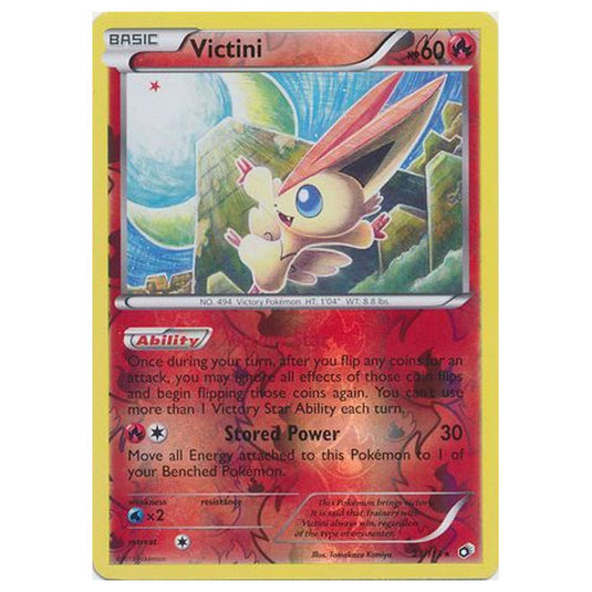 Pokemon - Black & White - Legendary Treasures - (Reverse Holo) Victini - 23/113