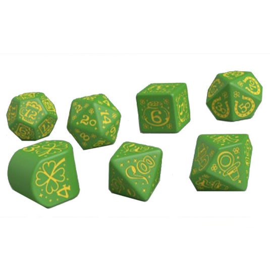Q-Workshop - The Lucky Charm - St. Patrick - Dice Set