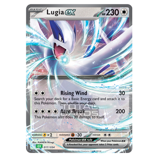 Pokemon - Scarlet & Violet - Classic Collection Promos - Lugia ex - CL Pokemon - Scarlet & Violet - Classic Collection Promos - Lugia ex - CL