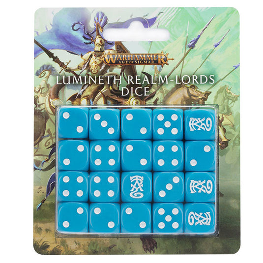 Warhammer Age of Sigmar - Lumineth Realm-lords - Dice Set