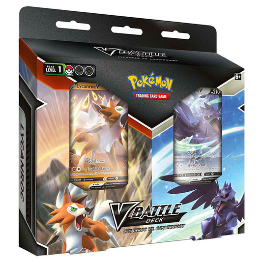 Pokemon - V Battle Deck Bundle - Lycanroc vs Corviknight