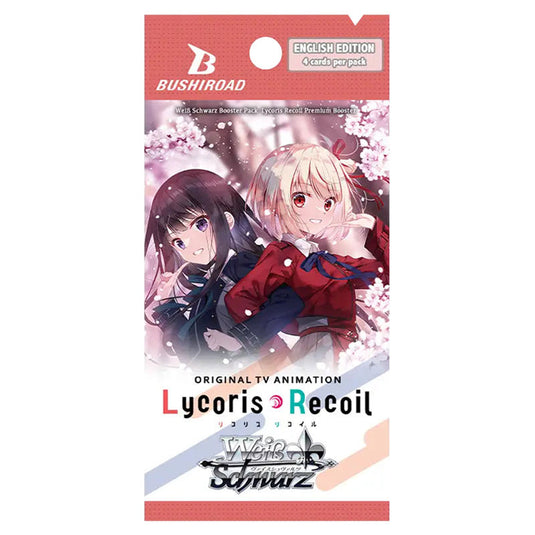 Weiss Schwarz - Lycoris Recoil - Premium Booster Pack