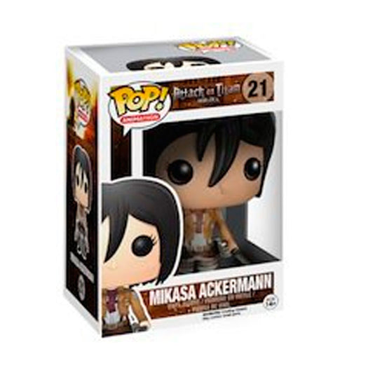 Funko POP! - Attack on Titan - Mikasa Ackermann #21 - 4" Vinyl Figure