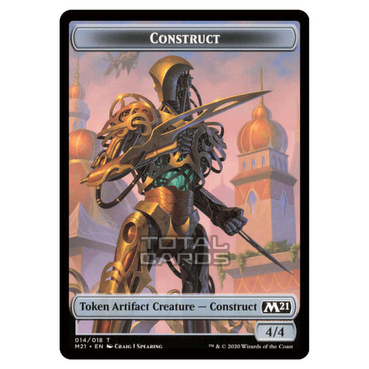 Magic the Gathering - Core Set 2021 - Token Artifact Creature - Construct (014/018)