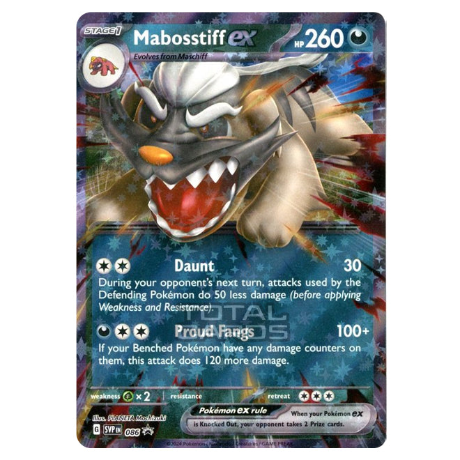Pokemon - Scarlet & Violet - SVP Black Star Promos - Mabosstiff ex