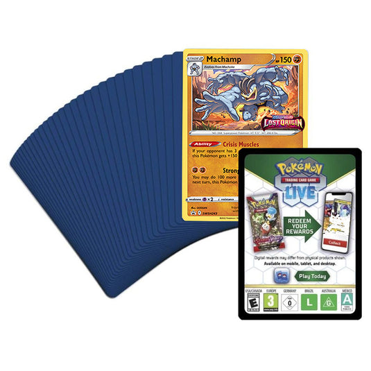 Pokemon - Sword & Shield - Lost Origin - Build & Battle - 40 Card Pre-Built Deck - Machamp
