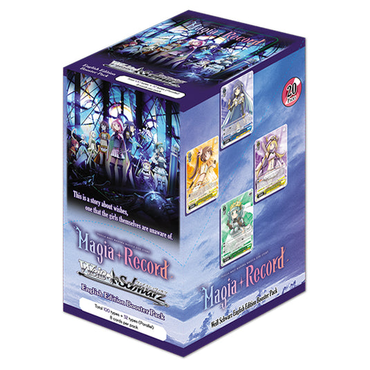 Weiss Schwarz - Magia Record: Puella Magi Madoka Magica Side Story - Booster Box (20 Packs)