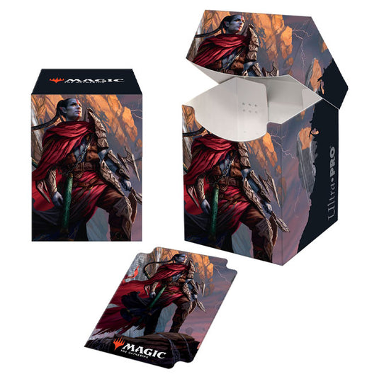 Magic The Gathering - Zendikar Rising - Anowon, the Ruin Thief - Combo PRO 100+ Deck Box and 100ct Sleeves