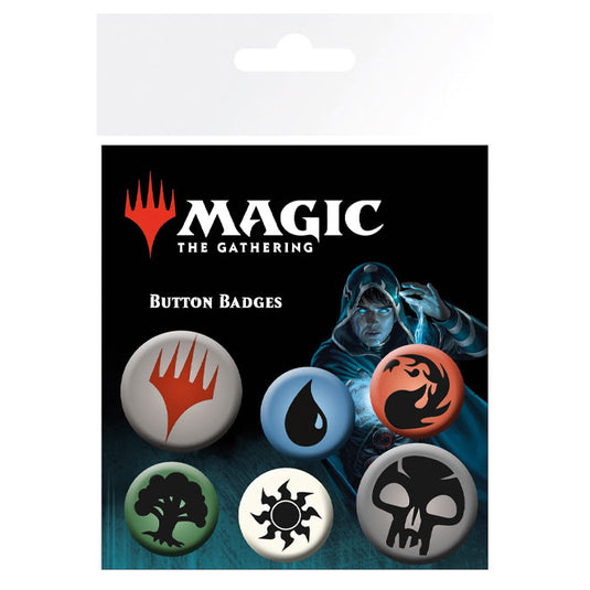 Magic The Gathering - Mana Symbols - Badge Pack