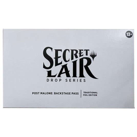 Magic the Gathering - Secret Lair - Drop Series - Post Malone - Backstage Pass (Traditional Foil Edition)