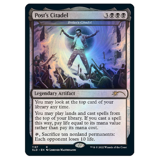 Magic the Gathering - Secret Lair - Drop Series - Post Malone - Backstage Pass (Traditional Foil Edition)