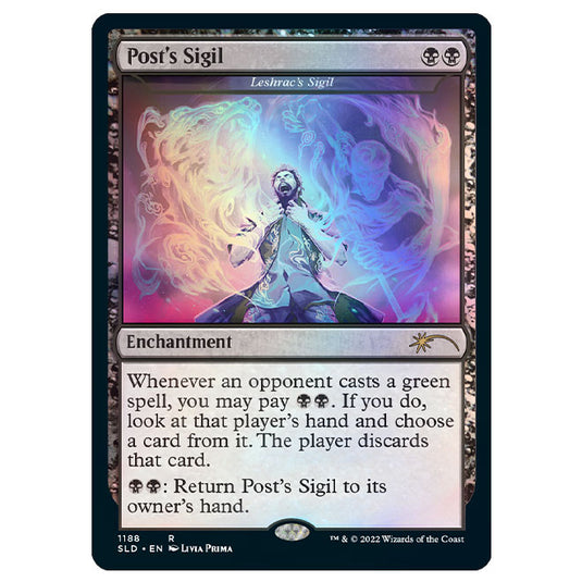 Magic the Gathering - Secret Lair - Drop Series - Post Malone - Backstage Pass (Traditional Foil Edition)