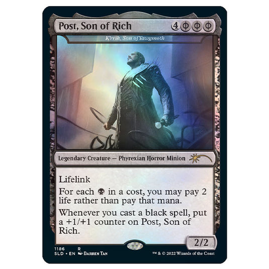 Magic the Gathering - Secret Lair - Drop Series - Post Malone - Backstage Pass (Traditional Foil Edition)