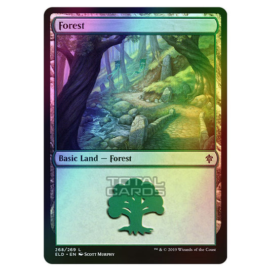 Magic The Gathering - Throne of Eldraine - Forest - 268/269 (Foil)