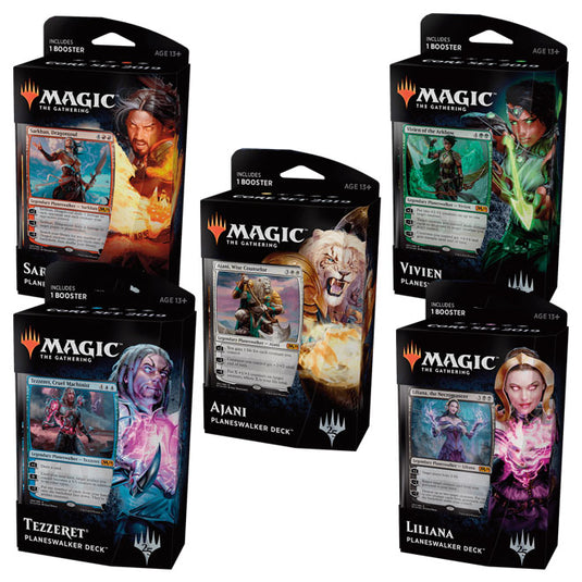 The Magic The Gathering - Core Set 2019 - Planeswalker Deck Set