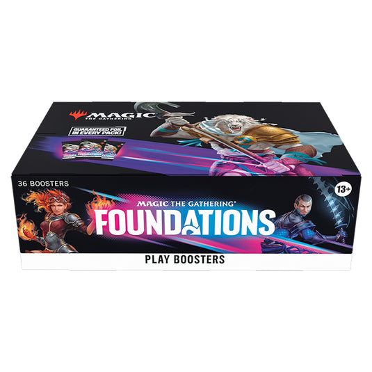 magic the gathering foundations play booster box closed
