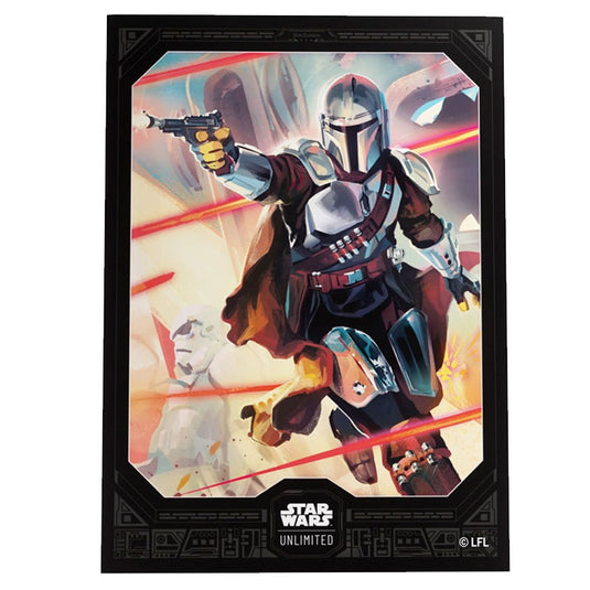 Gamegenic - Star Wars Unlimited - Art Sleeves - Mandalorian (60 Sleeves)