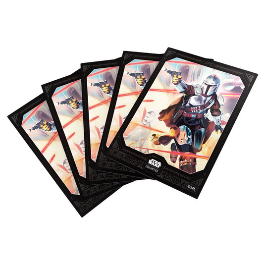 Gamegenic - Star Wars Unlimited - Art Sleeves - Mandalorian (60 Sleeves)