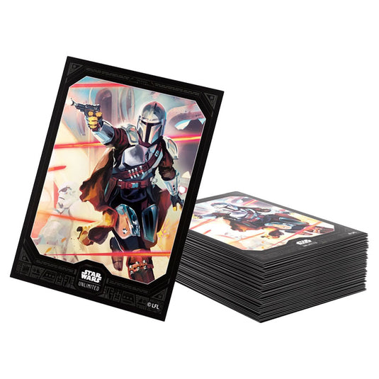Gamegenic - Star Wars Unlimited - Art Sleeves - Mandalorian (60 Sleeves)