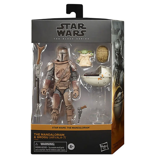 Star Wars - The Black Series - The Mandalorian and Grogu (Arvala-7)