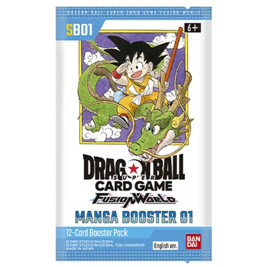 Dragon Ball Super Card Game - Fusion World - SB01 - Manga Booster - Booster Pack