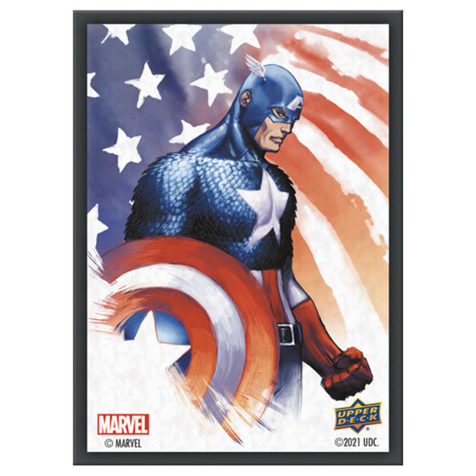 Marvel Card Sleeves - Captain America (65 Sleeves)
