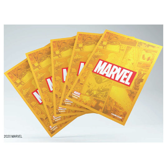 Gamegenic - Marvel Champions Art Sleeves - Marvel Orange (50+1 Sleeves)