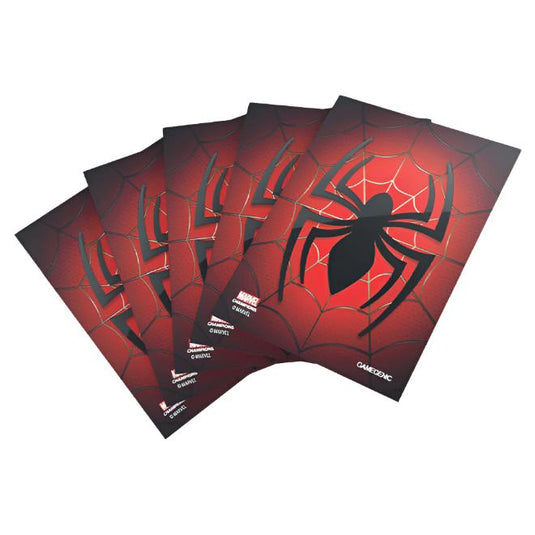 Gamegenic - Marvel Champions Art Sleeves - Spider-Man (50+1 Sleeves)