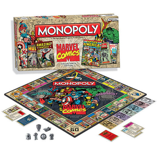 Marvel Comic Books - Monopoly