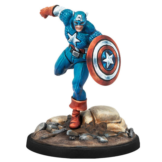 Marvel Crisis Protocol - Captain America & the Original Human Torch