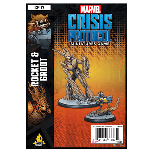 Marvel Crisis Protocol - Rocket and Groot