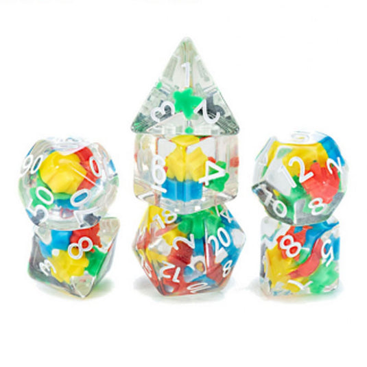Inclusion Dice - Meeple - Dice Set