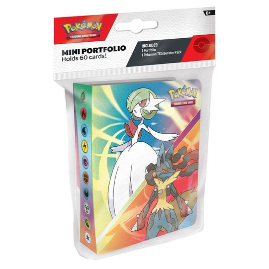 Pokemon - Mega Evolution - Mega Lucario & Mega Gardevoir - Mini Portfolio with Booster