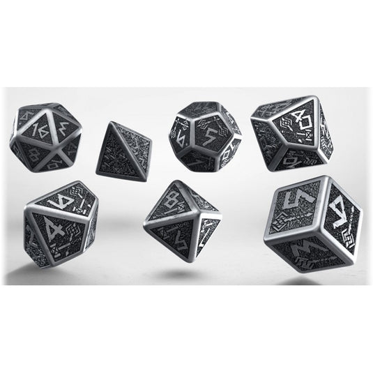 Metal Dwarven Dice Set