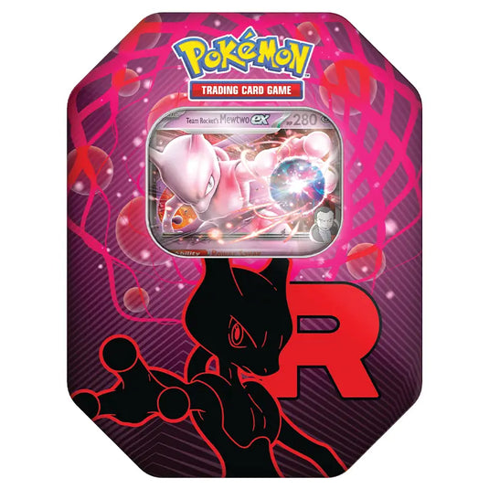 Pokemon - Scarlet & Violet - Team Rocket Tin - Team Rocket's Mewtwo ex