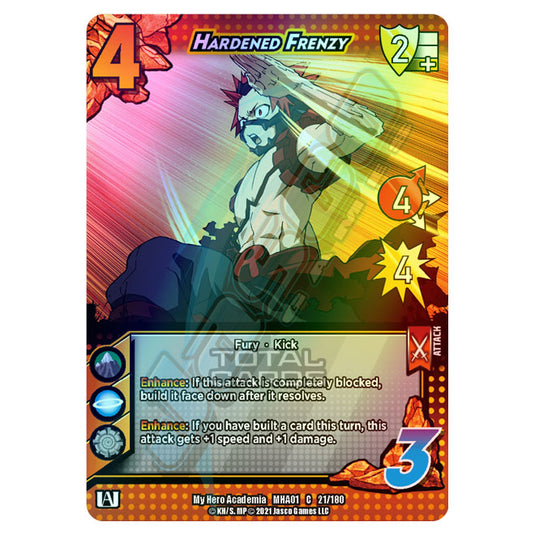 My Hero Academia - Wave 1 - Hardened Frenzy (Extra Rare) 21/180 (Foil)