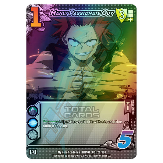 My Hero Academia - Wave 1 - Manly Passionate Guy (Extra Rare) 26/180 (Foil)