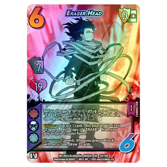 My Hero Academia - Wave 1 - Eraser Head (Extra Rare) 28/180 (Foil)