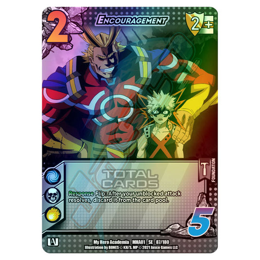 My Hero Academia - Wave 1 - Encouragement (Extra Rare) 87/180 (Foil)